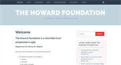 Desktop Screenshot of howard-foundation.com