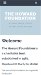 Mobile Screenshot of howard-foundation.com